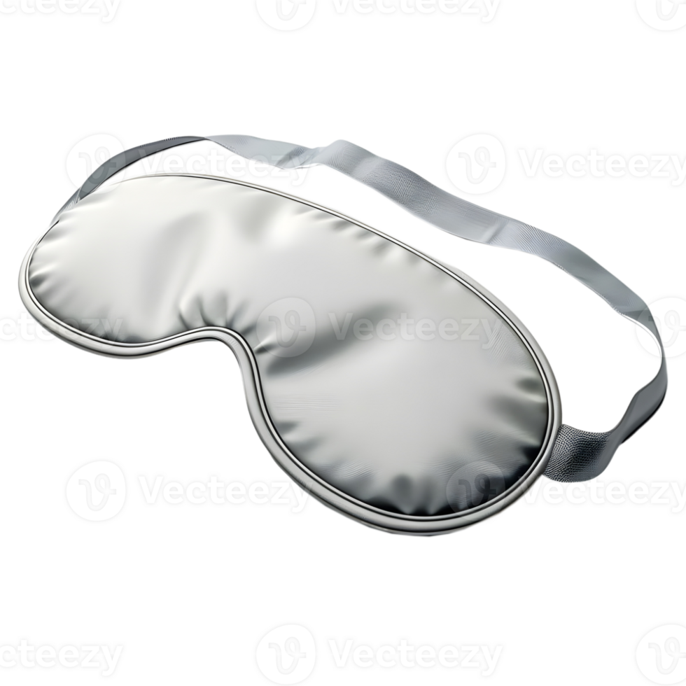 3D Rendering of a Eyes Sleeping Mask on Transparent Background png