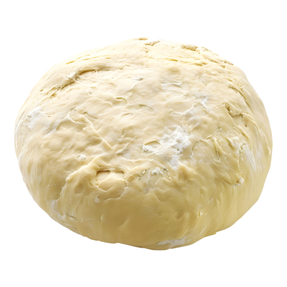 3D Rendering of a Bread Baking Dough Transparent Background png