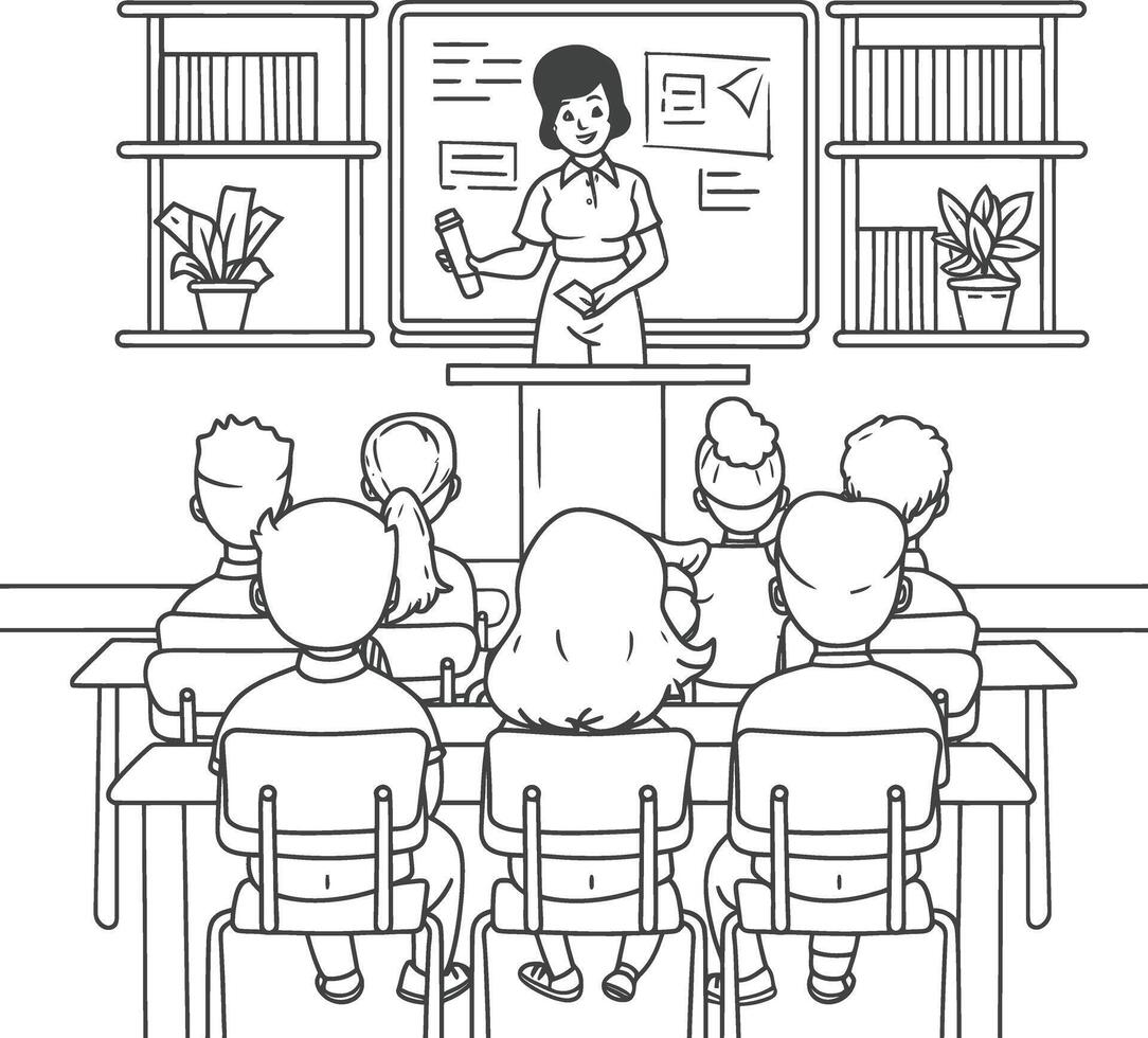 Classroom Black And White Vector Art Icons and Graphics for Free Download Classroom Black And White Vector Art Icons and Graphics for Free Download