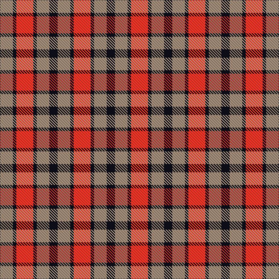 Tartan plaid pattern with texture. vector