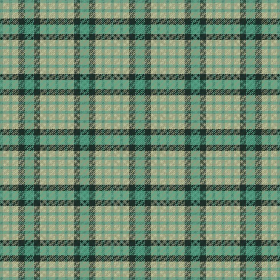 Tartan plaid pattern with texture. vector