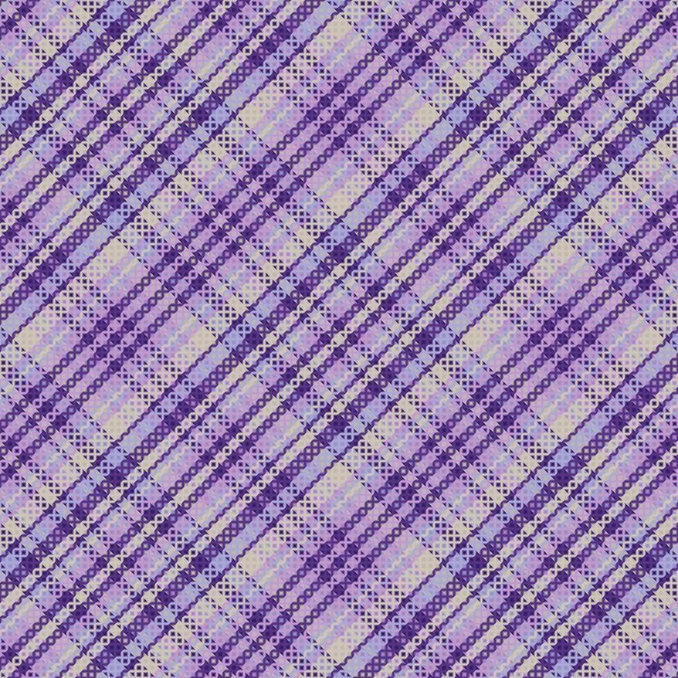 Tartan plaid pattern with texture. vector