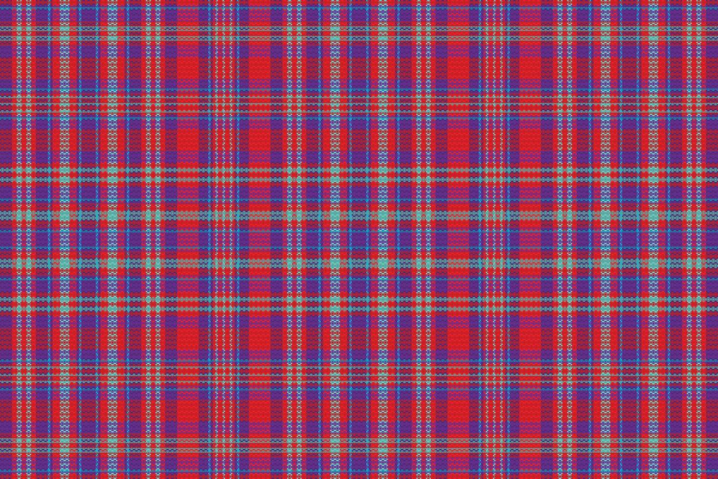 Tartan plaid pattern with texture. vector