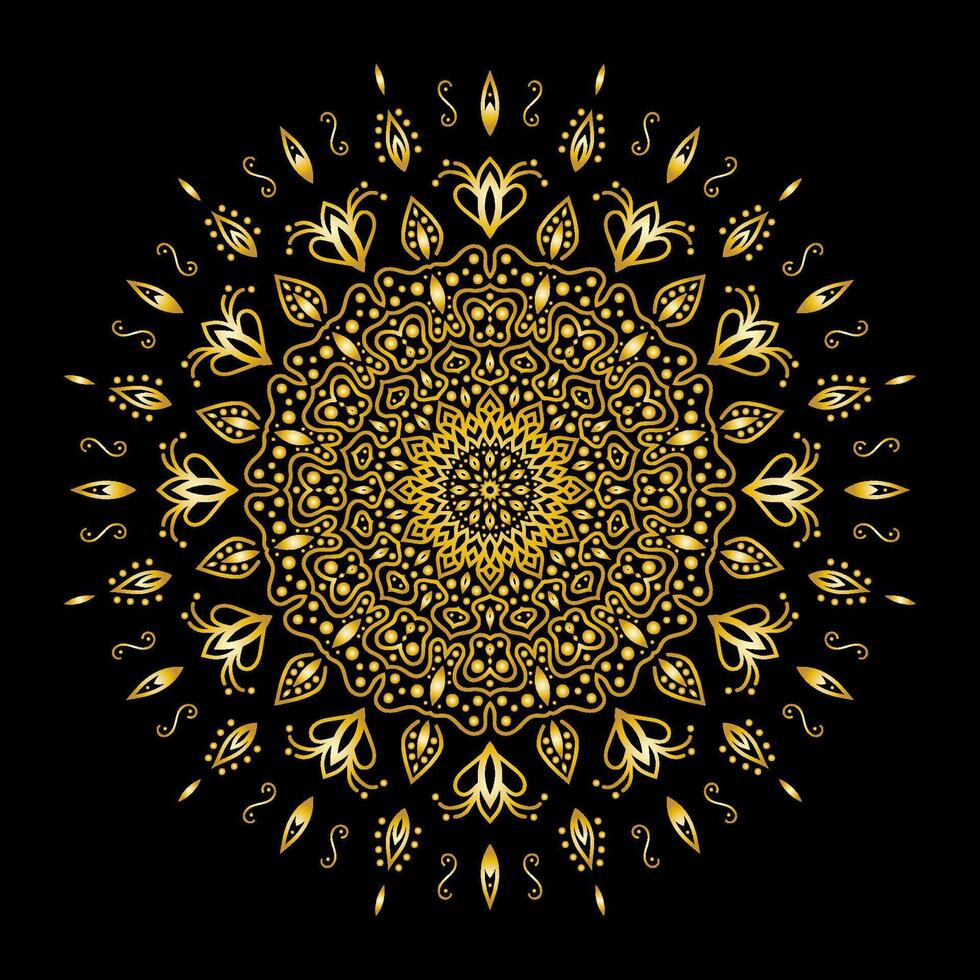 mandala Arte para diseño Clásico decoración, libro Portada,motivo,étnico diseño, ornamento, fondo vector