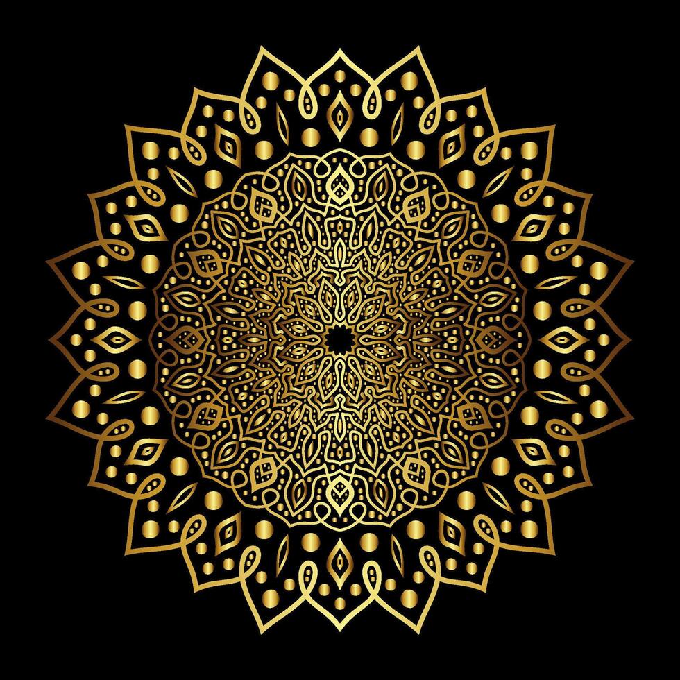 mandala Arte para diseño Clásico decoración, libro Portada,motivo,étnico diseño, ornamento, fondo vector