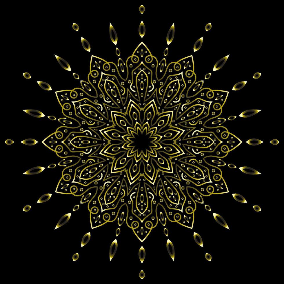 mandala Arte para diseño Clásico decoración, libro Portada,motivo,étnico diseño, ornamento, fondo vector