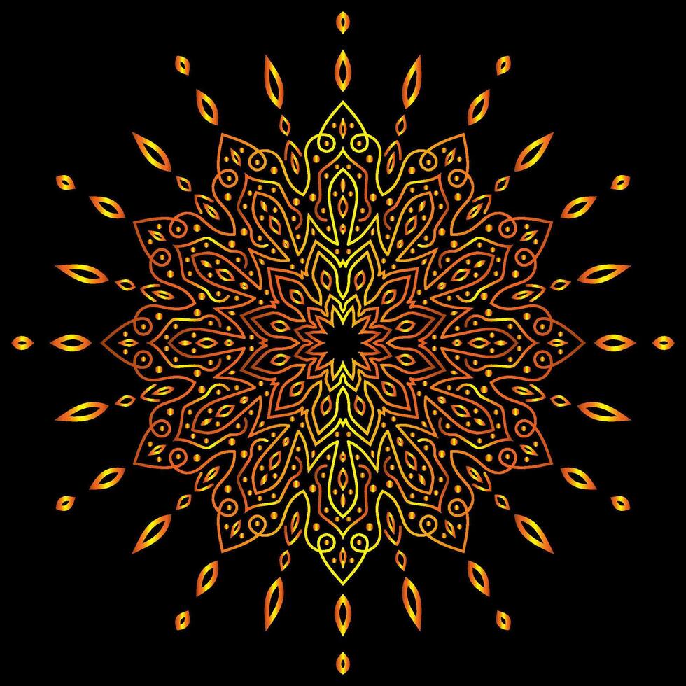 mandala Arte para diseño Clásico decoración, libro Portada,motivo,étnico diseño, ornamento, fondo vector