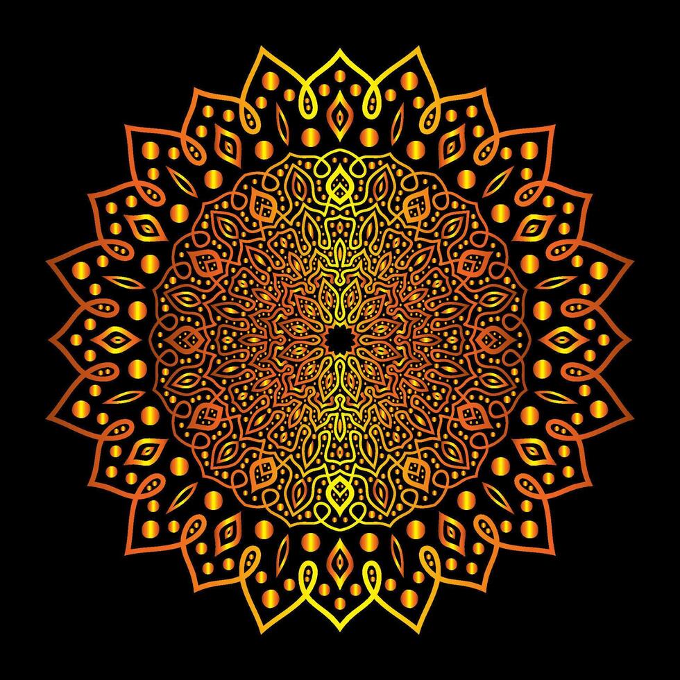 mandala Arte para diseño Clásico decoración, libro Portada,motivo,étnico diseño, ornamento, fondo vector