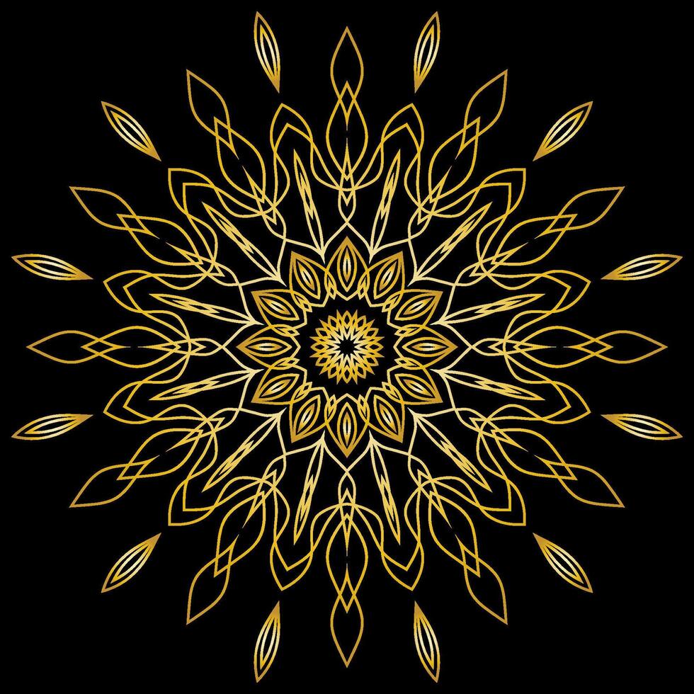 mandala Arte para diseño Clásico decoración, libro Portada,motivo,étnico diseño, ornamento, fondo vector