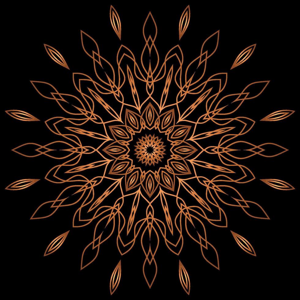 mandala Arte para diseño Clásico decoración, libro Portada,motivo,étnico diseño, ornamento, fondo vector