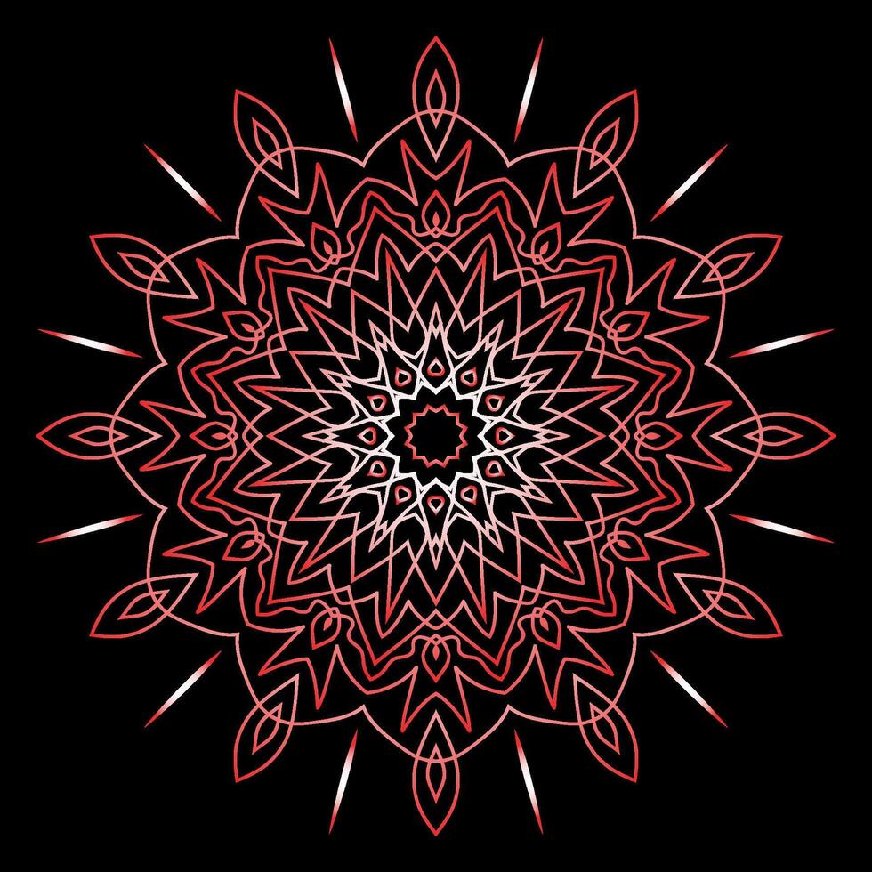 mandala Arte para diseño Clásico decoración, libro Portada,motivo,étnico diseño, ornamento, fondo vector