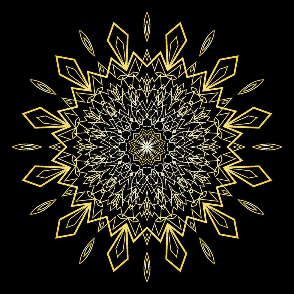 mandala Arte para diseño Clásico decoración, libro Portada,motivo,étnico diseño, ornamento, fondo vector