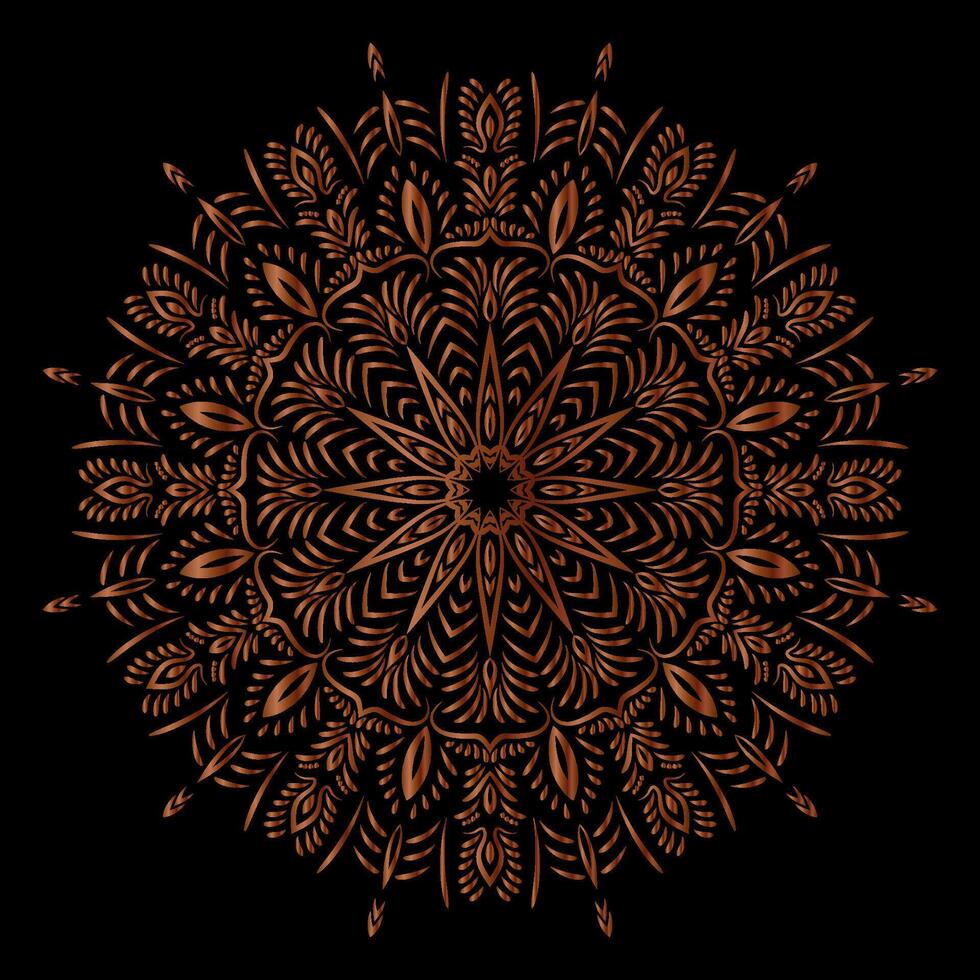 mandala Arte para diseño Clásico decoración, libro Portada,motivo,étnico diseño, ornamento, fondo vector