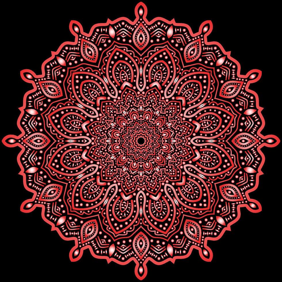 mandala Arte para diseño Clásico decoración, libro Portada,motivo,étnico diseño, ornamento, fondo vector