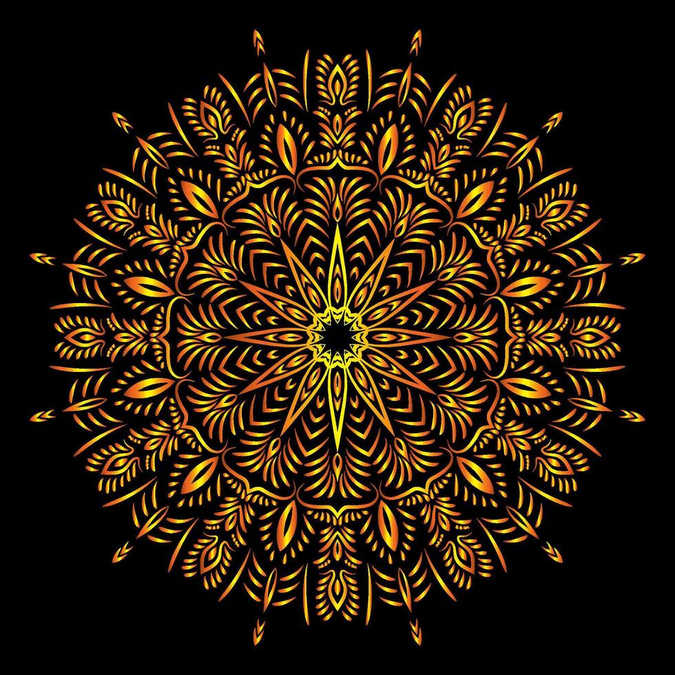 mandala Arte para diseño Clásico decoración, libro Portada,motivo,étnico diseño, ornamento, fondo vector