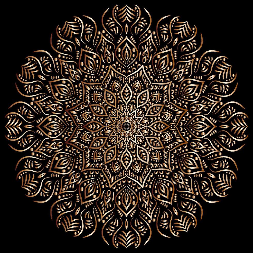 mandala Arte para diseño Clásico decoración, libro Portada,motivo,étnico diseño, ornamento, fondo vector