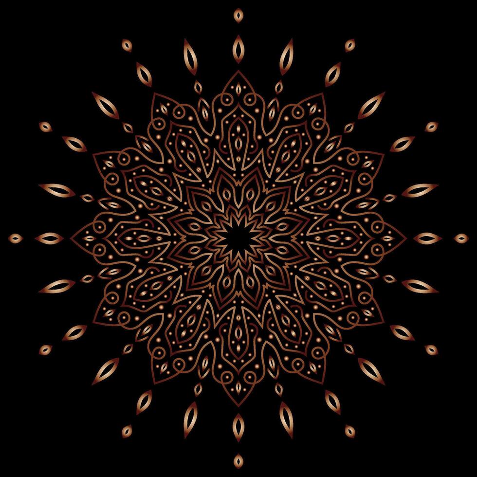 mandala Arte para diseño Clásico decoración, libro Portada,motivo,étnico diseño, ornamento, fondo vector