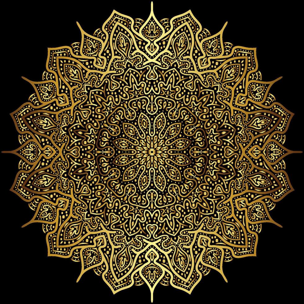 mandala Arte para diseño Clásico decoración, libro Portada,motivo,étnico diseño, ornamento, fondo vector