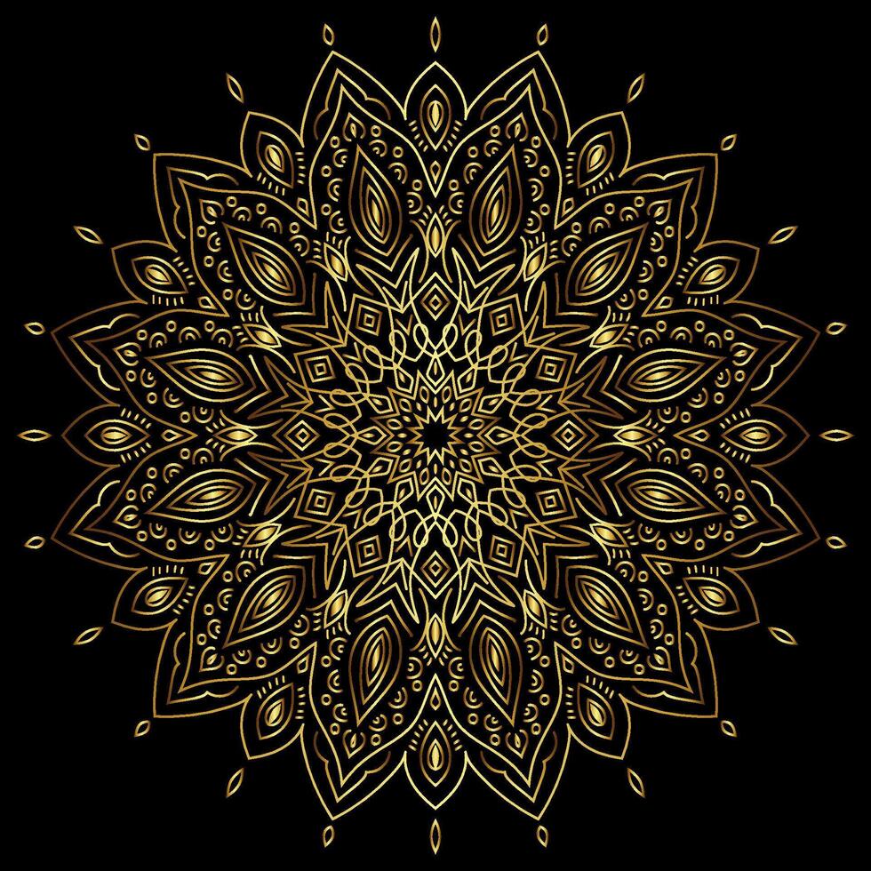 mandala Arte para diseño Clásico decoración, libro Portada,motivo,étnico diseño, ornamento, fondo vector