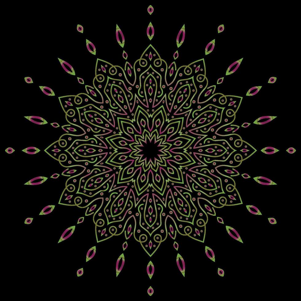 mandala Arte para diseño Clásico decoración, libro Portada,motivo,étnico diseño, ornamento, fondo vector