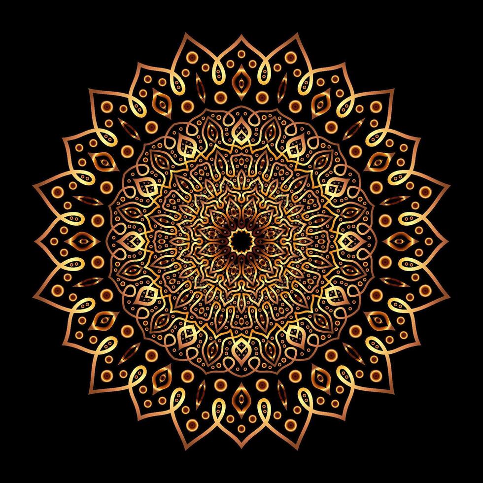 mandala Arte para diseño Clásico decoración, libro Portada,motivo,étnico diseño, ornamento, fondo vector