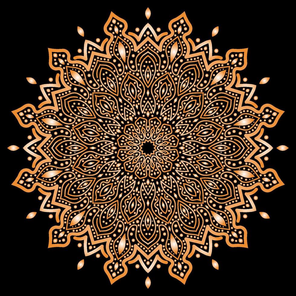 mandala Arte para diseño Clásico decoración, libro Portada,motivo,étnico diseño, ornamento, fondo vector