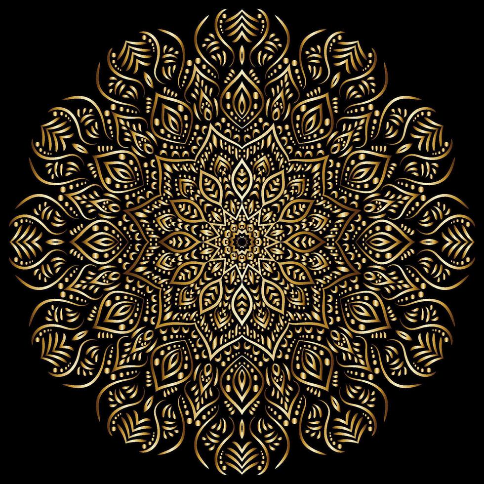 mandala Arte para diseño Clásico decoración, libro Portada,motivo,étnico diseño, ornamento, fondo vector