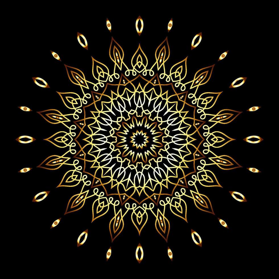 mandala Arte para diseño Clásico decoración, libro Portada,motivo,étnico diseño, ornamento, fondo vector