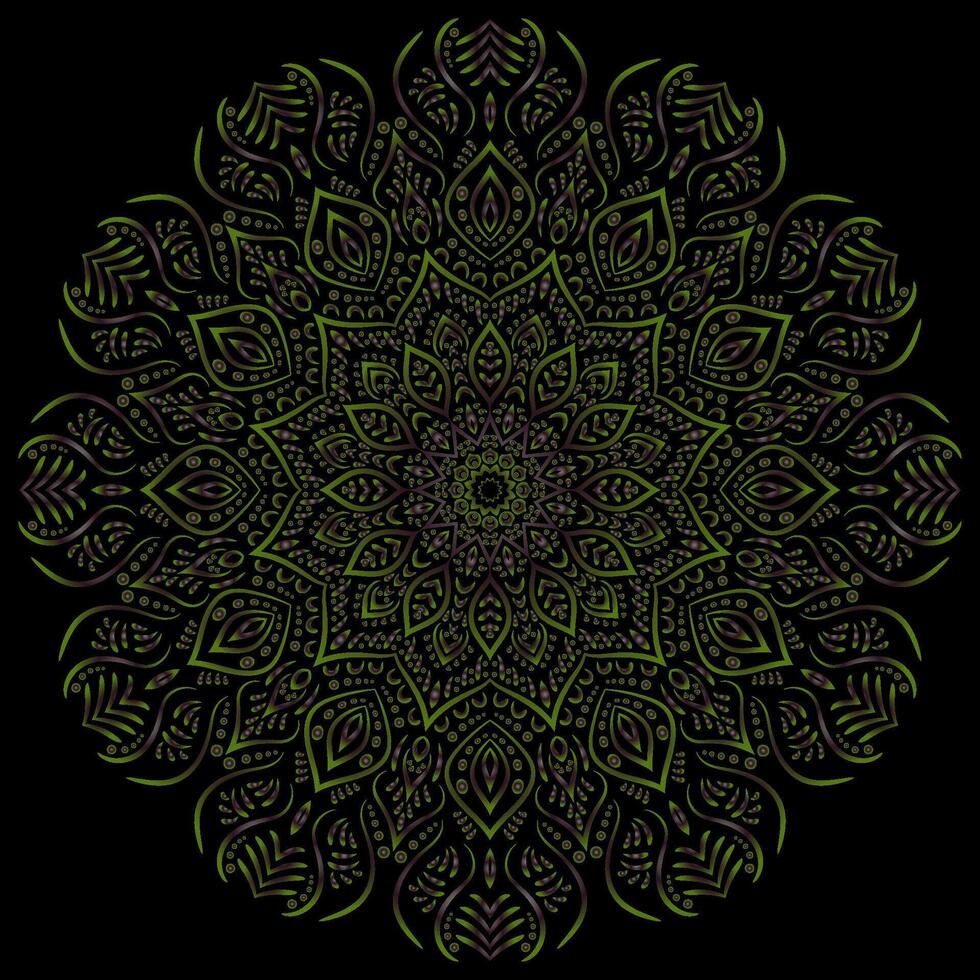 mandala Arte para diseño Clásico decoración, libro Portada,motivo,étnico diseño, ornamento, fondo vector