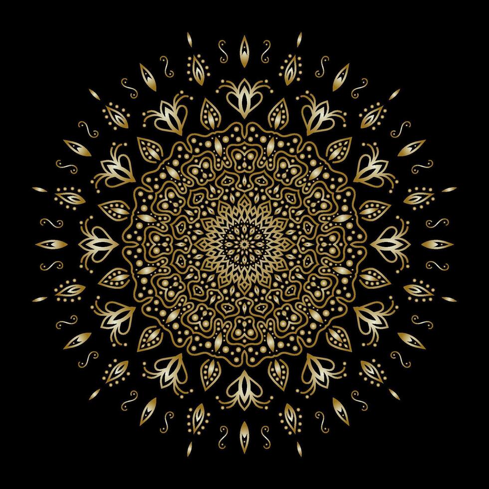 mandala Arte para diseño Clásico decoración, libro Portada,motivo,étnico diseño, ornamento, fondo vector