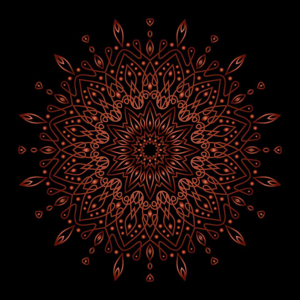 mandala Arte para diseño Clásico decoración, libro Portada,motivo,étnico diseño, ornamento, fondo vector