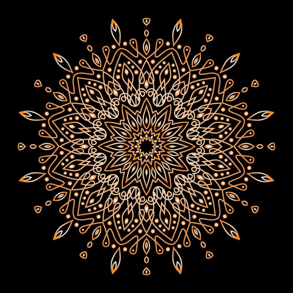 mandala Arte para diseño Clásico decoración, libro Portada,motivo,étnico diseño, ornamento, fondo vector