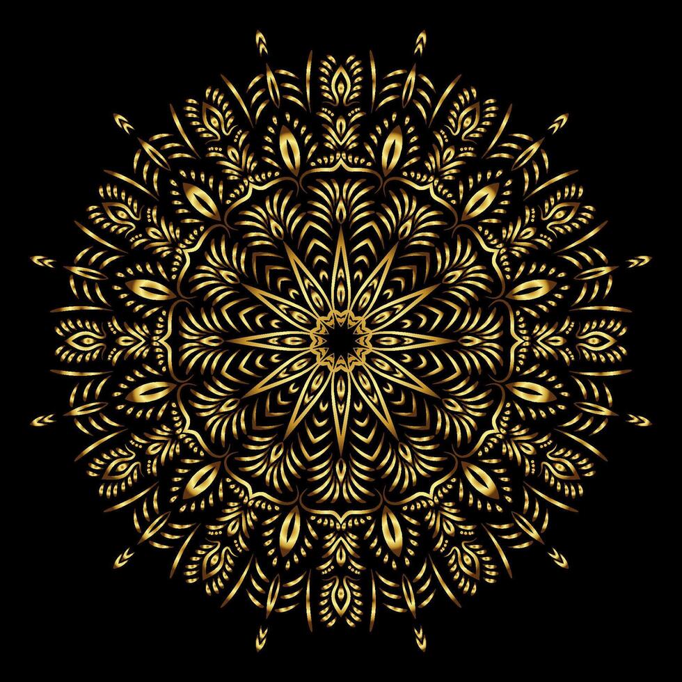 mandala Arte para diseño Clásico decoración, libro Portada,motivo,étnico diseño, ornamento, fondo vector