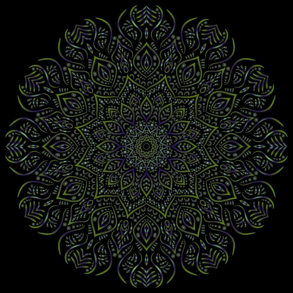 mandala Arte para diseño Clásico decoración, libro Portada,motivo,étnico diseño, ornamento, fondo vector