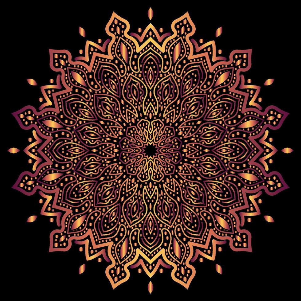 mandala Arte para diseño Clásico decoración, libro Portada,motivo,étnico diseño, ornamento, fondo vector