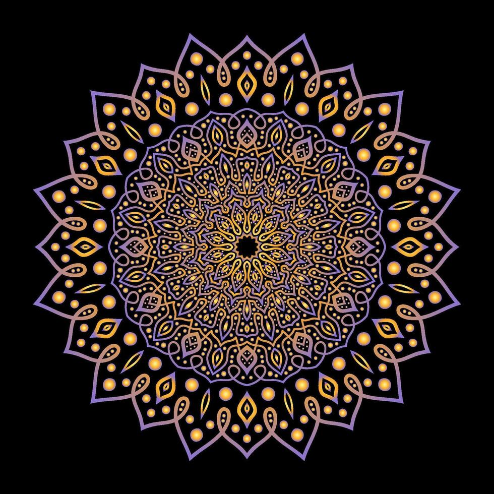 mandala Arte para diseño Clásico decoración, libro Portada,motivo,étnico diseño, ornamento, fondo vector