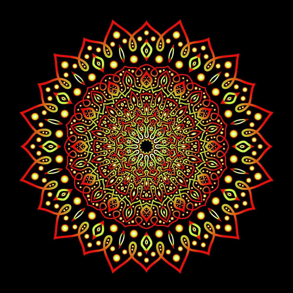 mandala Arte para diseño Clásico decoración, libro Portada,motivo,étnico diseño, ornamento, fondo vector