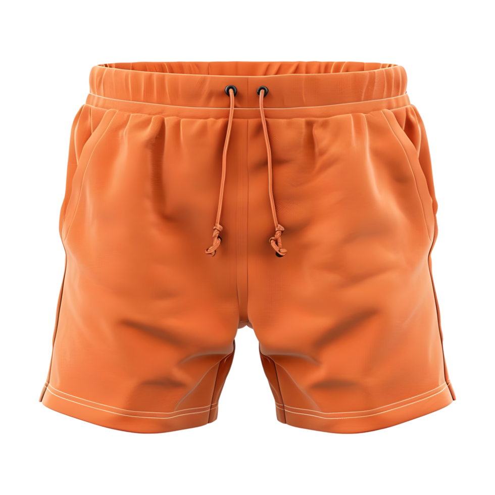 3d tolkning av en man shorts på transparent bakgrund png