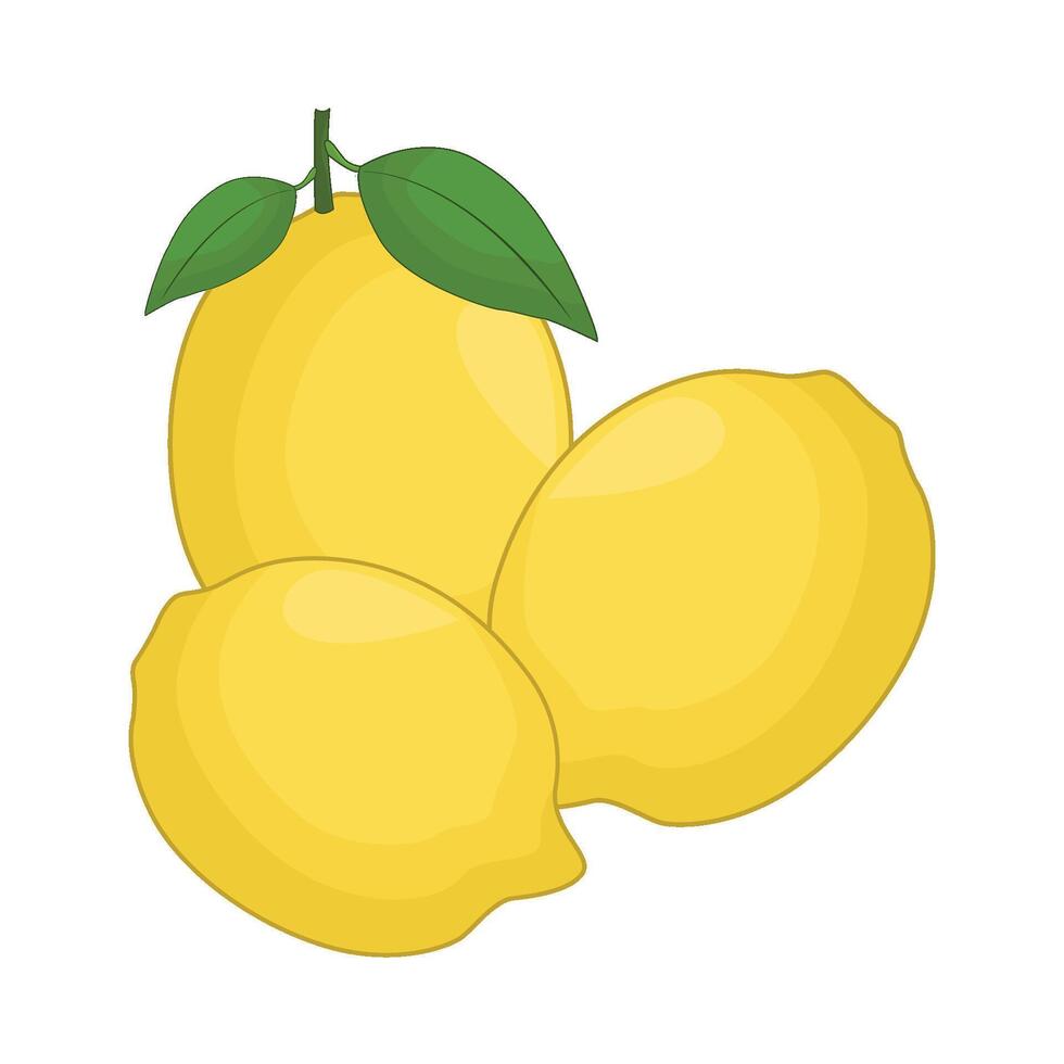 illustration of lemon vector