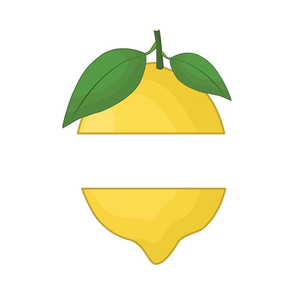 illustration of lemon vector