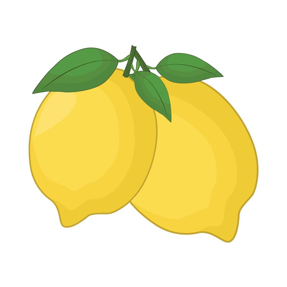 illustration of lemon vector