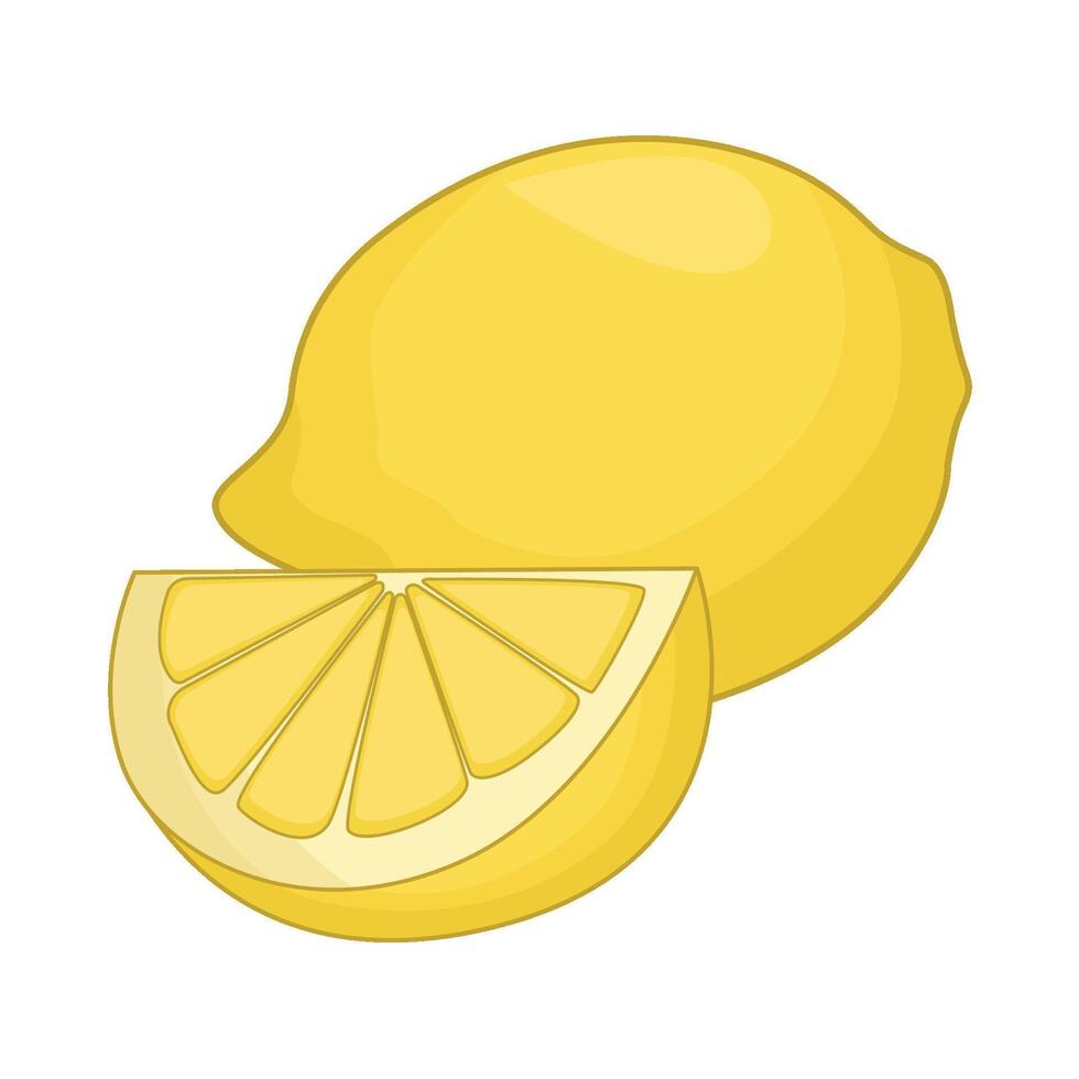 illustration of lemon vector