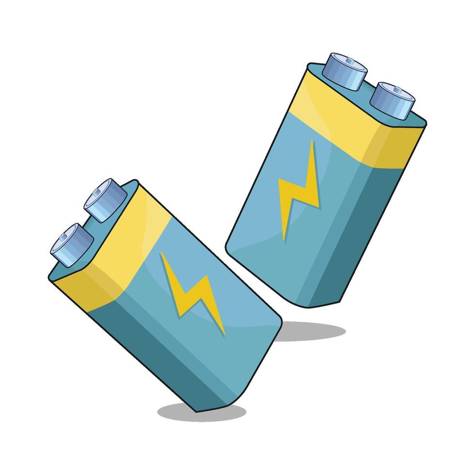 illustration of battery vector