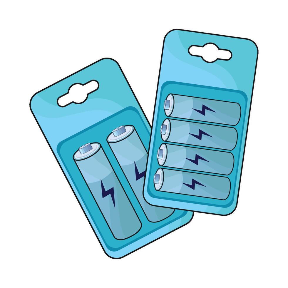 illustration of battery vector