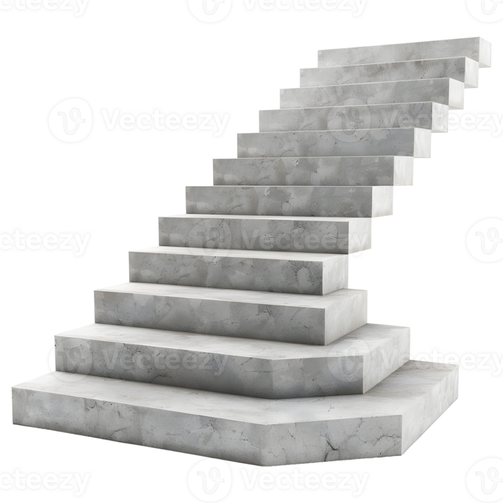 Marble Stairs on Transparent background png