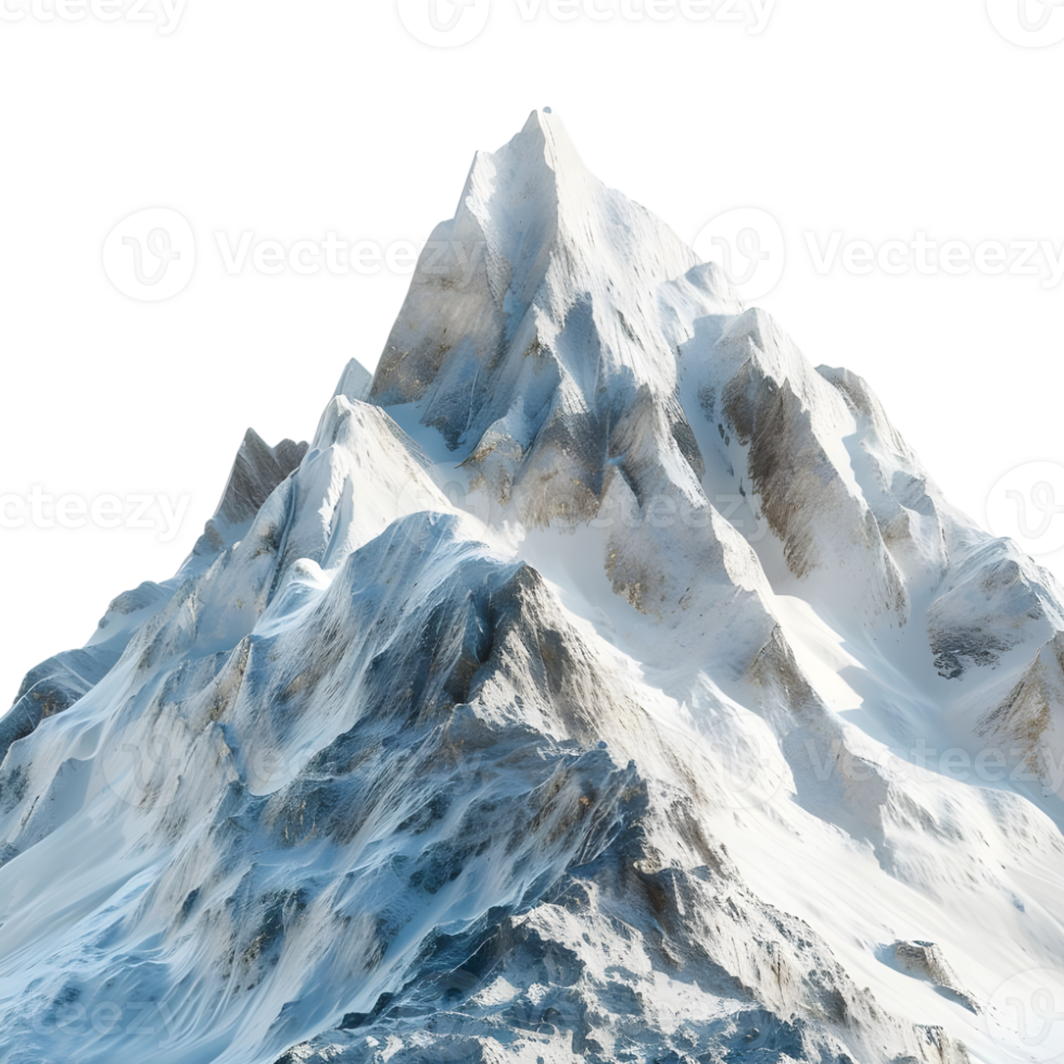 Roca montaña en transparente antecedentes png