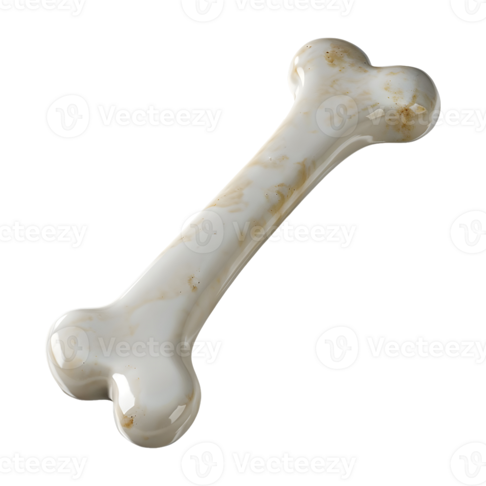 White Dog Bone on Transparent background png