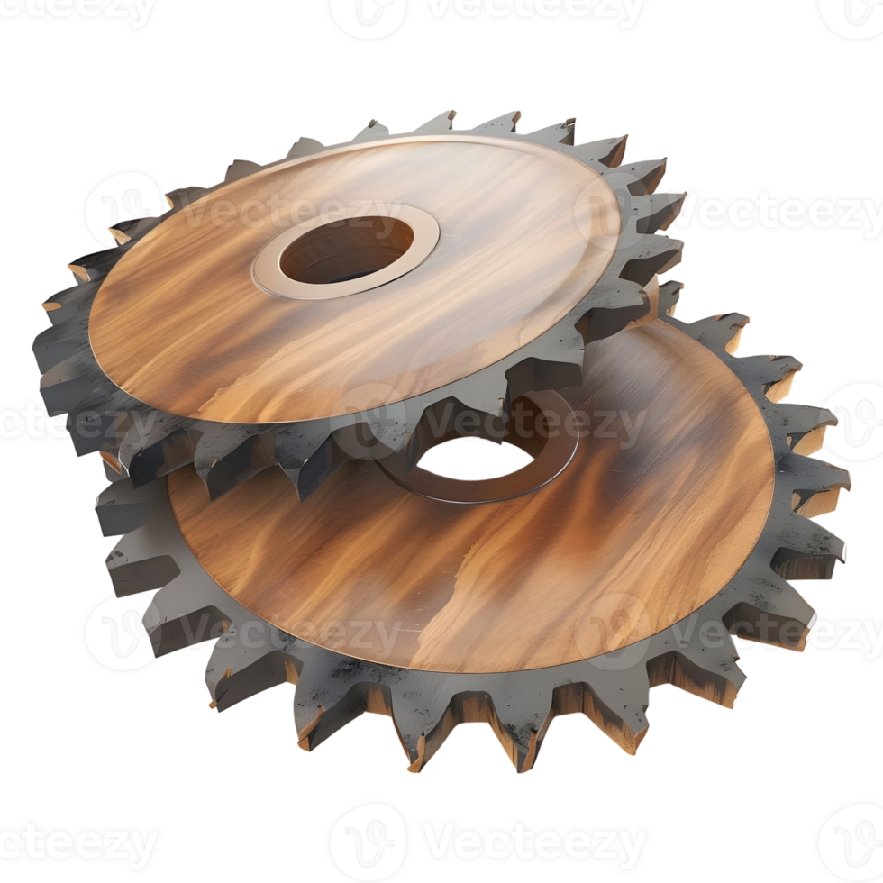 3d le rendu de une le fer Coupe lame sur transparent Contexte png