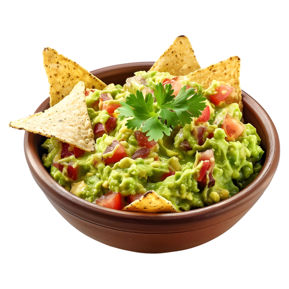 3D Rendering of a Mint Sauce in a Bowl on Transparent Background png