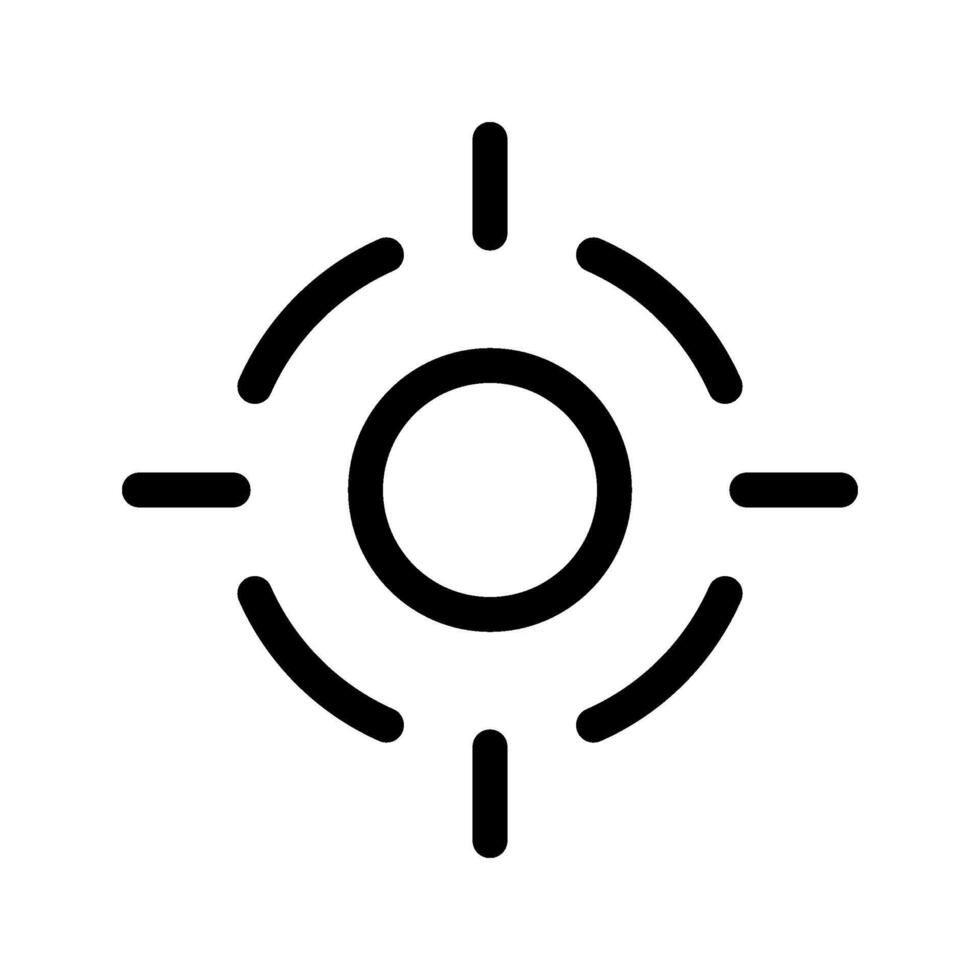 Target Icon Symbol Design Illustration vector
